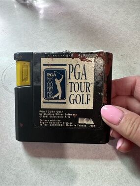 PGA Tour Golf Sega Genesis Game Cartridge do not know‎ if works